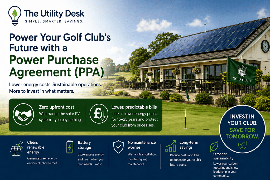 Golf club Power Purchase Agreement (PPA)